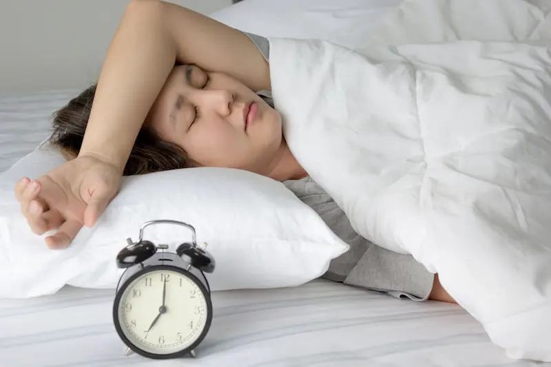 นอนหลับให้เพียงพอ