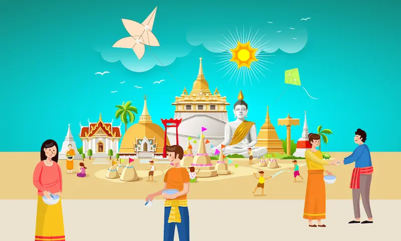 ประเพณีสงกรานต์ ต้อนรับปีใหม่ไทยด้วยความสนุกและความเคารพ