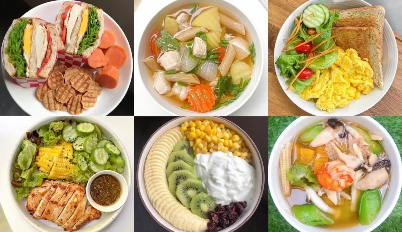 เมนูอาหารไทยสุขภาพดี